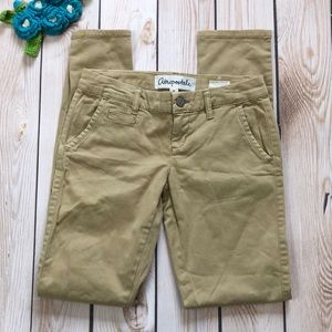 Aeropostale women’s skinny twill pants